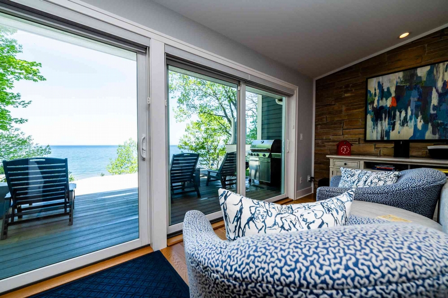 Harbert Hideaway Vacation Rental | Luxury Home with Private Pool Hot Tub and Walk to Lake Michigan Beach - Lake Michigan real estate