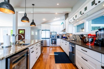 Harbert Hideaway Vacation Rental | Luxury Home with Private Pool Hot Tub and Walk to Lake Michigan Beach thumbnail