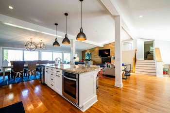 Harbert Hideaway Vacation Rental | Luxury Home with Private Pool Hot Tub and Walk to Lake Michigan Beach thumbnail