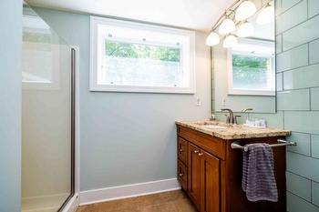 Harbert Hideaway Vacation Rental | Luxury Home with Private Pool Hot Tub and Walk to Lake Michigan Beach thumbnail